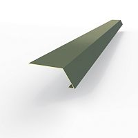 Карнизная планка RAL 7009 оцинкованная c порошковым покрытием 0,45мм