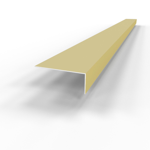 Лобовая планка (RAL 1014) оцинкованная, с порошковым покрытием 0,45 мм