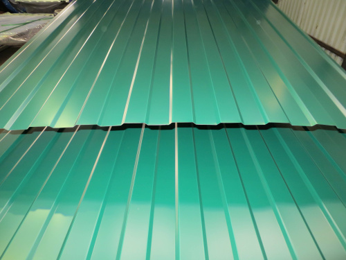 Профнастил оцинкованный с полимерным покрытием полиэстер С8 buildstor 0,7х1180мм RAL 3033 Перламутрово-розовый фото 7