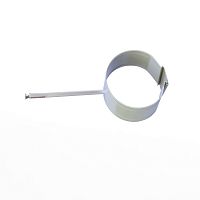 Крепление водосточный трубы сварное оцинкованное порошок ф220х10х250мм RAL 7035