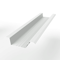 Вентилируемый прогон опорный оцинкованный с порошковым покрытием 0,45мм ширина более 625 мм RAL 9003