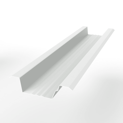 Вентилируемый прогон опорный оцинкованный с порошковым покрытием 0,45мм ширина более 625 мм RAL 9003 Вентилируемый прогон опорный оцинкованный с порошковым покрытием 0,45мм ширина более 625 мм RAL 9003