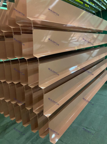 Планка стыковочная RAL 3012 оцинкованная c порошковым покрытием 0,45мм фото 4