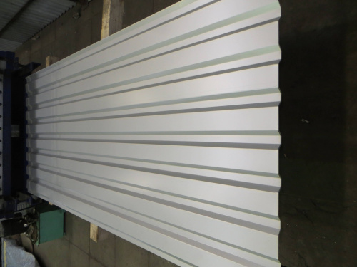 Профнастил оцинкованный с полимерным покрытием С20 Grand line Optima 0,45х1165мм RAL 5002 фото 11