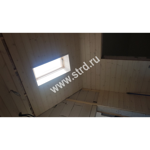 Окно мансардное дерево, лак ручка снизу Fakro FTS-V U4 Standart 78*118см фото 11