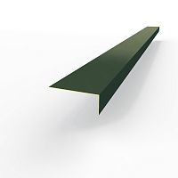 Лобовая планка (RAL 6009) оцинкованная, с порошковым покрытием 0,45 мм