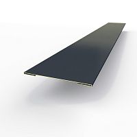Планка стыковочная RAL 5011 оцинкованная c порошковым покрытием 0,45мм