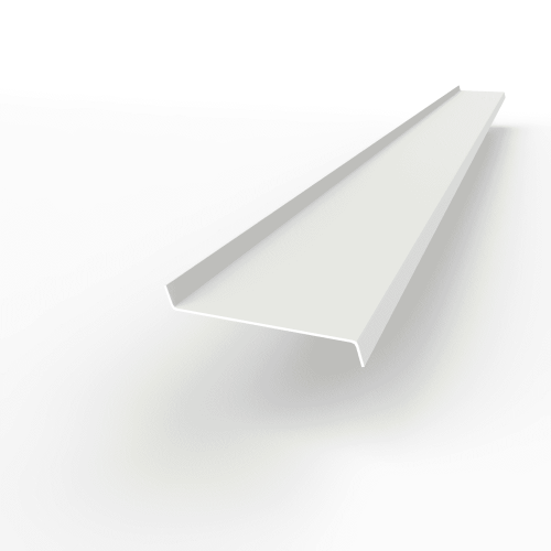 Отлив оконный оцинкованный c порошковым покрытием 0,7мм RAL 9007