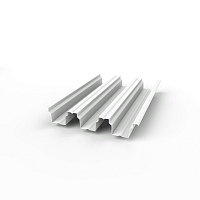 Профнастил оцинкованный с полимерным покрытием полиэстер Н114 buildstor 0,9х646мм RAL 9003 Сигнальный белый