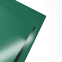 Гладкий лист 0.5мм RAL 6000 Патиново-зелёный