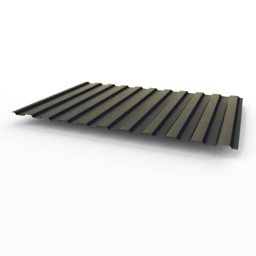 Профнастил оцинкованный с полимерным покрытием полиэстер С8 buildstor 0,65х1180мм RAL 5004 Чёрно-синий Профнастил оцинкованный с полимерным покрытием полиэстер С8 buildstor 0,65х1180мм RAL 5004 Чёрно-синий