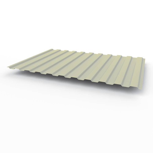 Профнастил оцинкованный с полимерным покрытием полиэстер С8 buildstor 0,55х1180мм RAL 7038 Агатовый серый