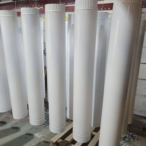 Труба водосточная оцинкованная порошок ф190х1250мм RAL 5009 фото 6 Труба водосточная оцинкованная порошок ф190х1250мм RAL 5009 фото 6