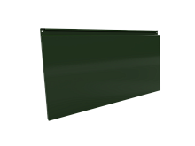 Фасадная кассета 1160х530 закрытого типа, толщина 0,7 мм, RAL 6002 (Лиственно-зеленый)