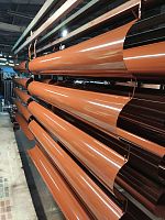 Желоб водосточный оцинкованный порошок ф150х2000мм RAL 5019