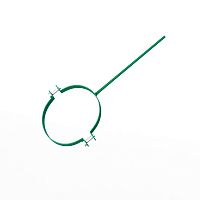 Крепление водосточный трубы сварное оцинкованное порошок ф120х10х250мм RAL 6024