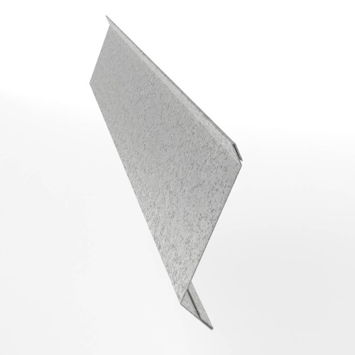 Планка примыкания в штробу для кровли оцинкованная 0,5мм