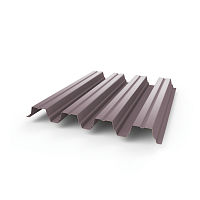 Профнастил Н75 - 0,65 (RAL 4009) с полимерным покрытием (полиэстер)