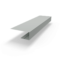 j планка RAL 7035 оцинкованная c порошковым покрытием 0,45мм