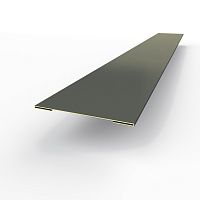 Планка стыковочная RAL 7024 оцинкованная c порошковым покрытием 0,45 мм