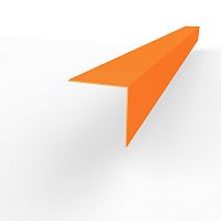 Угол внешний RAL 2004 оцинкованный с порошковым покрытием 0,45 мм