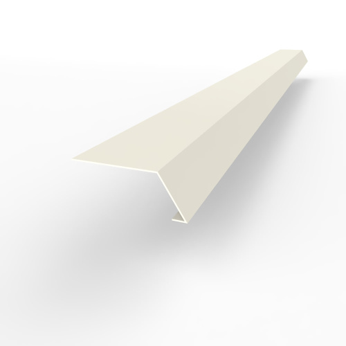 Карнизная планка RAL 9001 оцинкованная c порошковым покрытием 0,45мм Карнизная планка RAL 9001 оцинкованная c порошковым покрытием 0,45мм