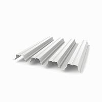 Профнастил Н75 - 0,65 (RAL 9010) с полимерным покрытием (полиэстер)