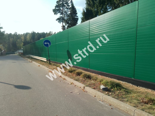 Стеновая трёхслойная сэндвич-панель стандарт 100мм 1190мм с видимым креплением пенополистирол Полиэстер Panline фото 4