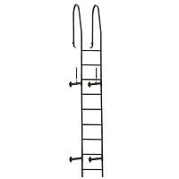 Комплект лестница стеновая с крепежом Оцинков+порошковый окрас 2760мм Grand Line