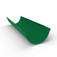 Желоб водосточный оцинкованный порошок ф120х2000мм RAL 6029