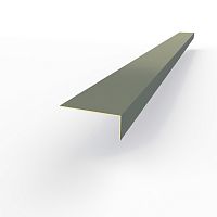 Лобовая планка (RAL 7005) оцинкованная, с порошковым покрытием 0,45 мм