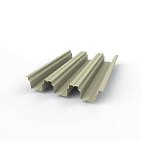 Профнастил оцинкованный с полимерным покрытием полиэстер Н114 buildstor 1х646мм RAL 7032 Галечный серый