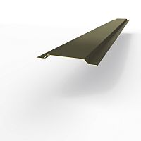 Нащельник RAL 6022 оцинкованный c порошковым покрытием 0,45мм