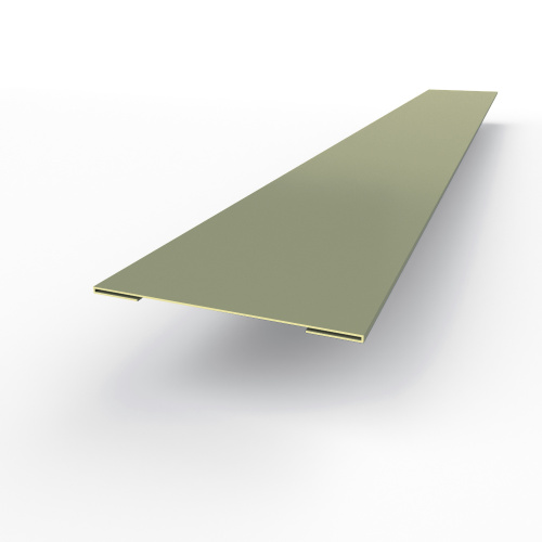 Планка стыковочная RAL 7033 оцинкованная c порошковым покрытием 0,45мм