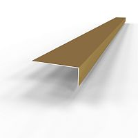 Лобовая планка (RAL 1036) оцинкованная, с порошковым покрытием 0,45 мм