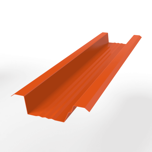 Вентилируемый прогон опорный оцинкованный с порошковым покрытием 0,45мм ширина менее 625 мм RAL 2004 Вентилируемый прогон опорный оцинкованный с порошковым покрытием 0,45мм ширина менее 625 мм RAL 2004