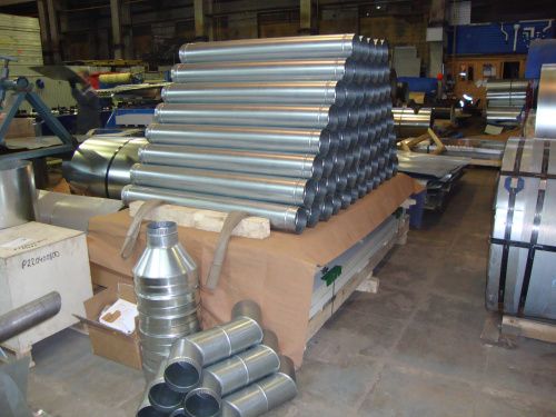 Труба водосточная оцинкованная ф90х1250мм