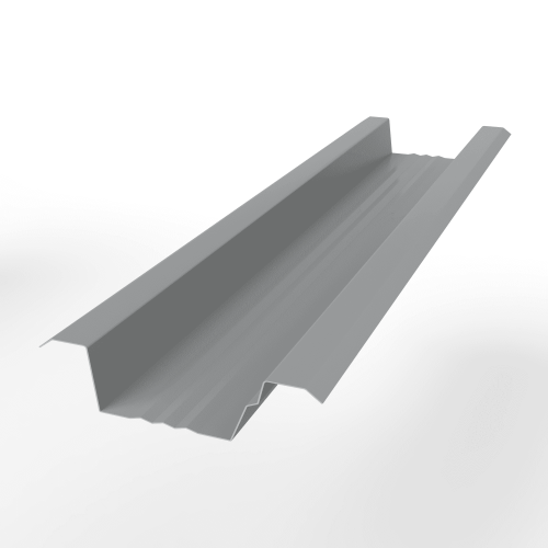 Вентилируемый прогон опорный оцинкованный с порошковым покрытием 0,45мм ширина более 625 мм RAL 7004