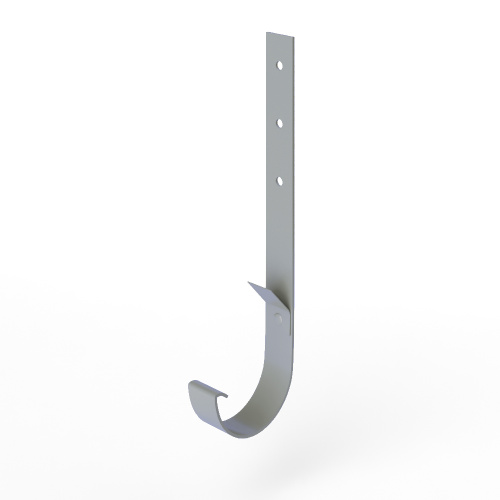 Крепление желоба водосточного c порошковым покрытием ф120x350мм RAL 7040