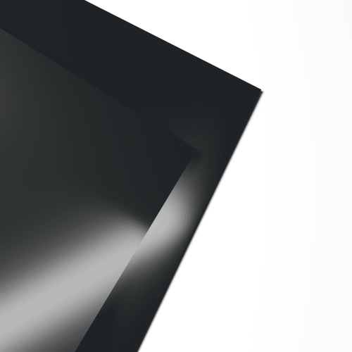 Гладкий лист 0.55мм RAL 7021 Чёрно-серый