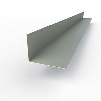Планка угла внутренняя RAL 7045 оцинкованная c порошковым покрытием 0,45мм