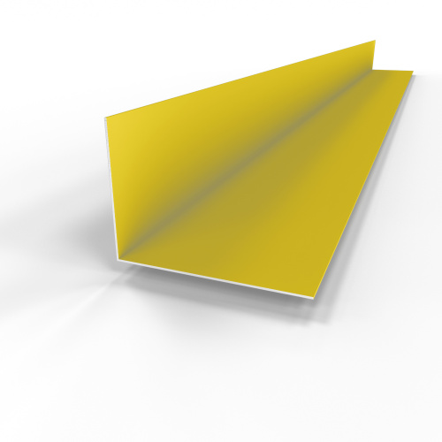 Планка угла внутренняя RAL 1012 оцинкованный c порошковым покрытием 0,45мм