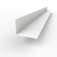 Угол внутренний RAL 9003 оцинкованный с порошковым покрытием  0,45 мм