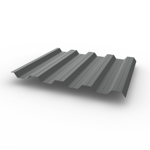 Профнастил НС44 (RAL 7037) 0,65х1047мм оцинкованный, с полимерным покрытием (Полиэстер) Профнастил НС44 (RAL 7037) 0,65х1047мм оцинкованный, с полимерным покрытием (Полиэстер)