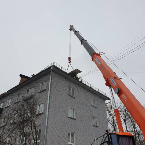 Профнастил оцинкованный с полимерным покрытием полиэстер НС35 buildstor 0,45х1060мм RAL 3005 Винно-красный фото 5