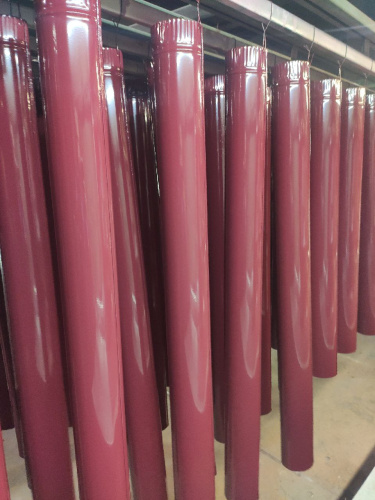 Труба водосточная оцинкованная порошок ф216х1250мм RAL 3015