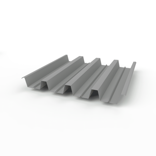 Профнастил Н60 (RAL 9022) 0,65х845мм оцинкованный, с полимерным покрытием (Полиэстер)