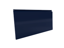 Фасадная кассета 1160х530 закрытого типа, толщина 1 мм, RAL 5002 (Ультрамариново-синий)
