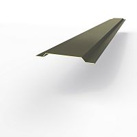 Нащельник RAL 7022 оцинкованный c порошковым покрытием 0,45мм