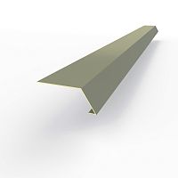Карнизная планка RAL 7023 оцинкованная c порошковым покрытием 0,45мм